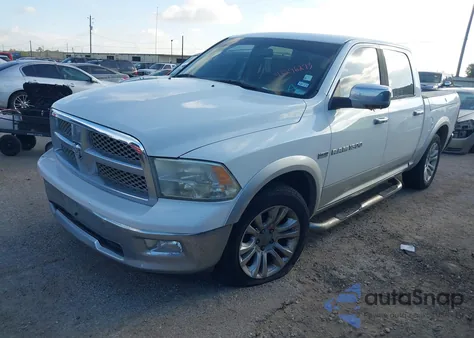 2012 Ram 1500 Laramie из США, поврежденный, VIN 1C6RD6NT9CS110093